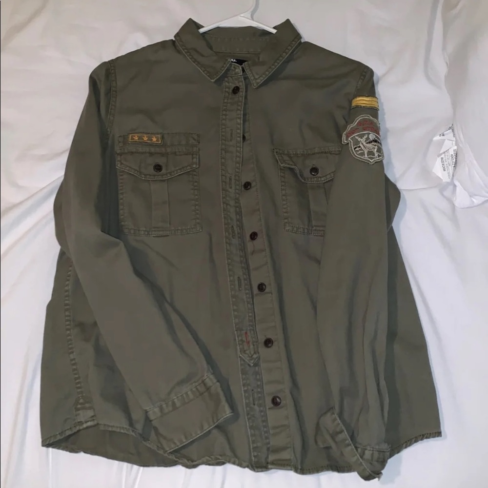 Army button up shirt BDG